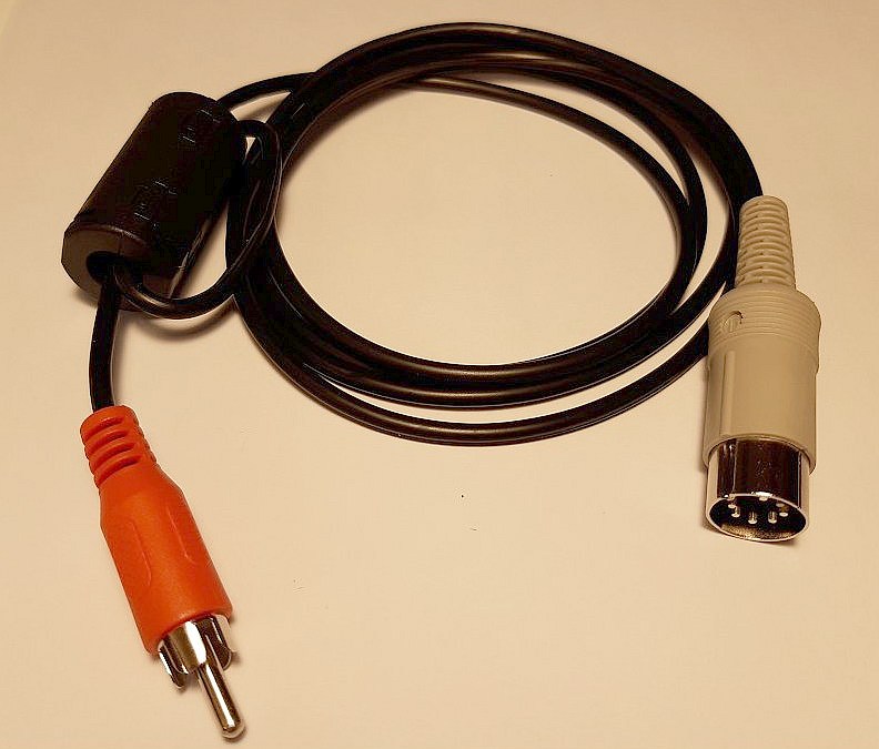 Linear ampl. keying cable for KENWOOD (7 pin Din plug)