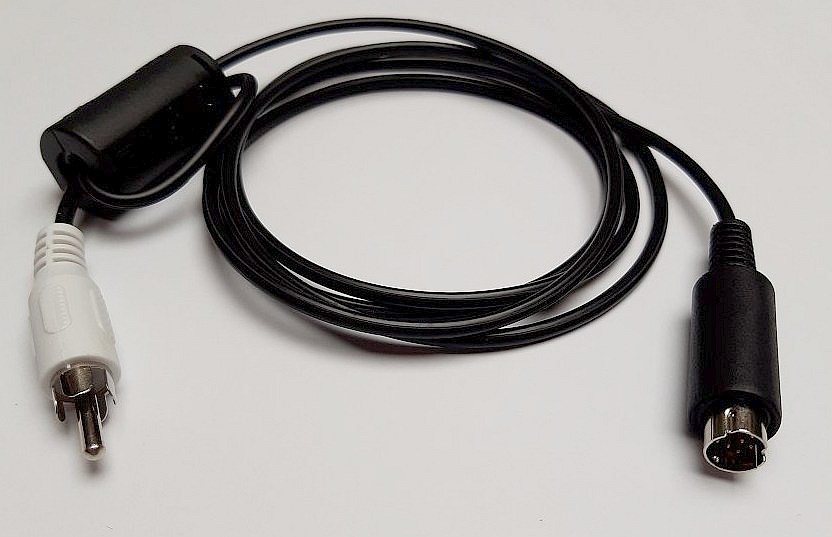 Linear ampl. keying cable for YAESU (8 pin Mini Din plug)