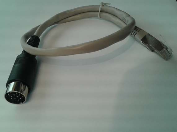 Transceiver cable, for ICOM w. 13 pin DIN plug