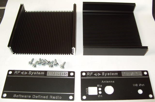 Enclosure kit (black) for the PMSDR receiver