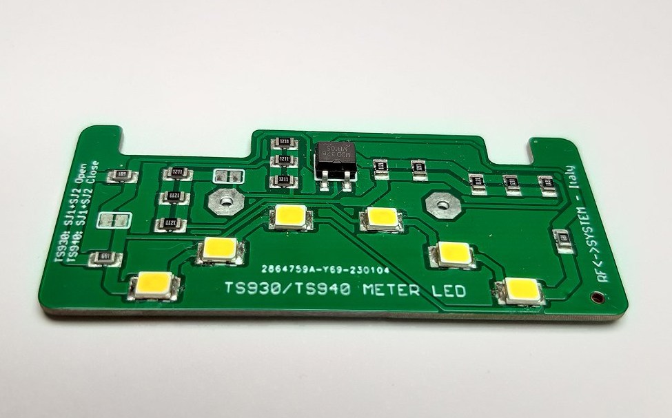 LED S-METER Belechtung fuer Kenwood  TS930/940