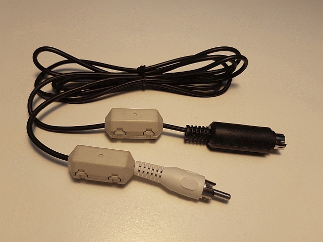 Linear ampl. keying cable for YAESU (8 pin Mini Din plug)